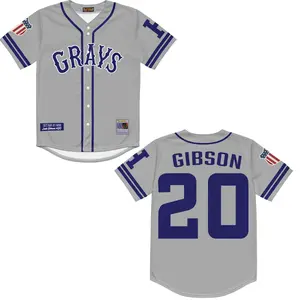 Josh Gibson Heritage Baseball Jersey, Homestead Grays Negro League Replica Jersey