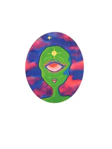 Stella Alien Sticker