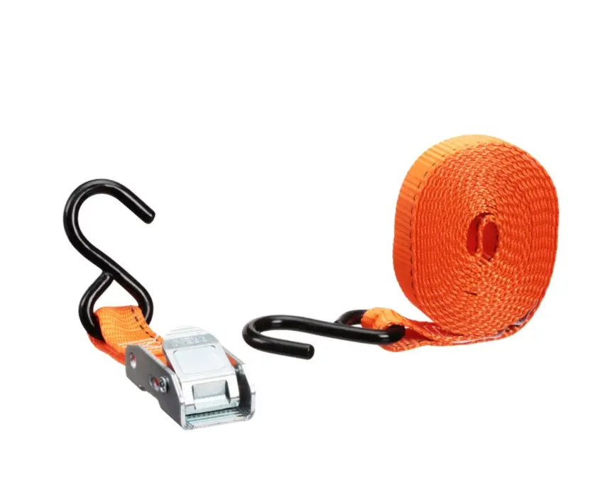 10 ft x 1 in Cam Buckle Tie Down Strap, 400 lbs. WWL