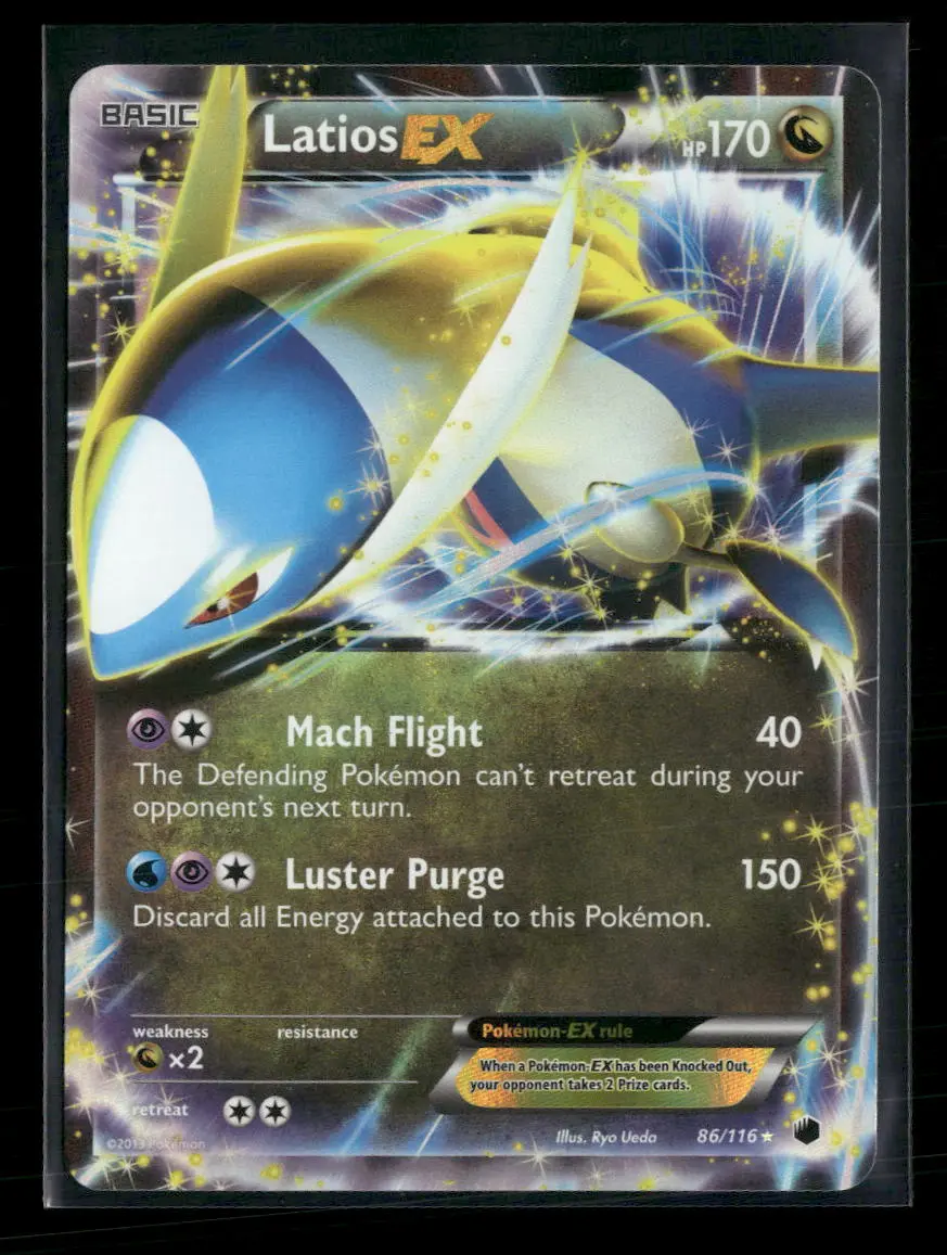 Plasma Freeze Latios EX #86/116