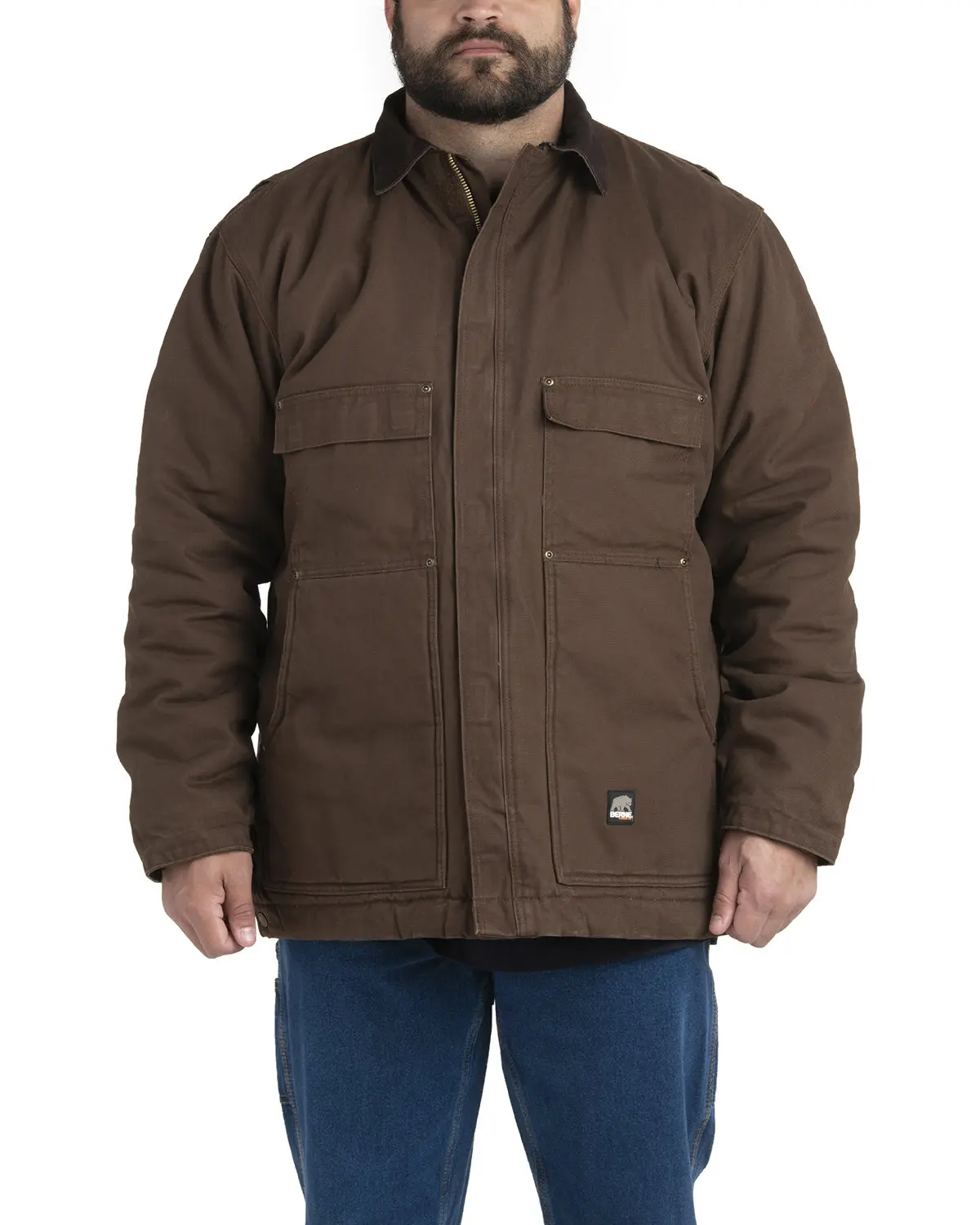 Berne Men's Tall Highland Washed Chore Coat