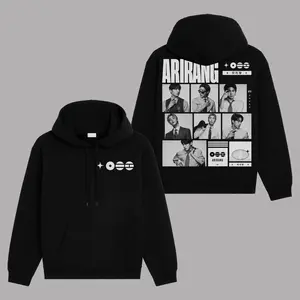 (Ver 7) Arirang World Tour 2026 Unisex Oversized Premium Cotton Hoodie Sweater T-Shirt, The Bangtan Hoodie Sweater T-Shirt , Vintage Music Merch Sweatshirt Hoodie T-Shirt, Pop Korea Style, New Album Gift For Fans