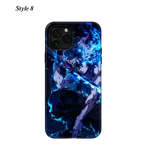 Demon Slayer Naruto Chibi Anime MagSafe Tough Case – Cute Manga iPhone Cover, Kawaii Ninja Phone Case, Otaku Gift for Anime Fans