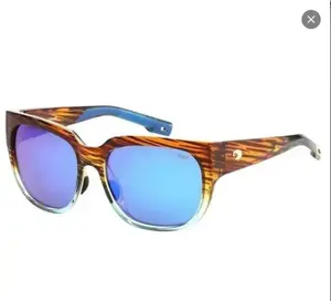 CostaWater Women Polarized Sunglasses with Blue Lenses, Lightweight UV Protection Shades for Outdoor Travel and Daily Wear