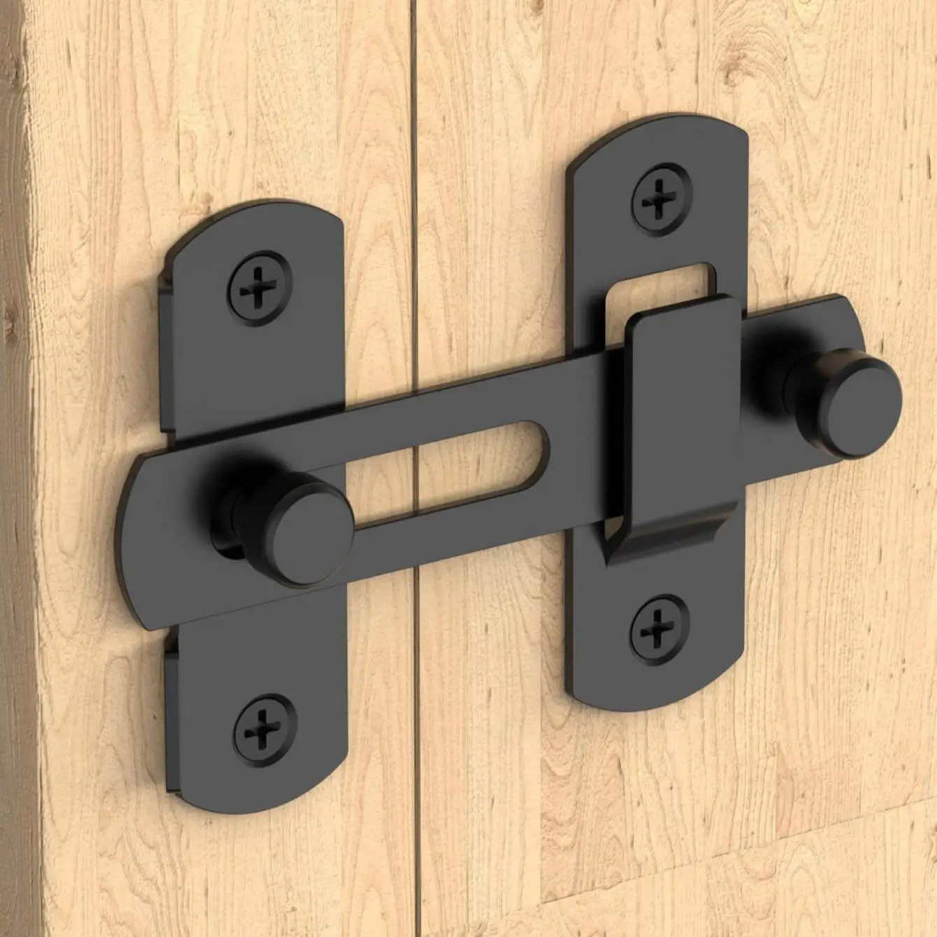 Barn Door Latches, Barn Gate Flip Door Latch, Bi-fold Door Lock, Sliding Door Lock, Gate Latches, Wine Cabinet Closet Door Latches