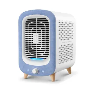 Jafända Air Purifiers JF180, H13 HEPA & Activated Carbon Air Cleaner with Aromatherapy, Nightlight, and Bladeless Fan for Pets, Smokers, Allergies, Dust, Odor, and Pollen Activated Carbon Bladeless Fan