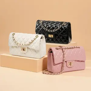 Double Flap Chain Bag