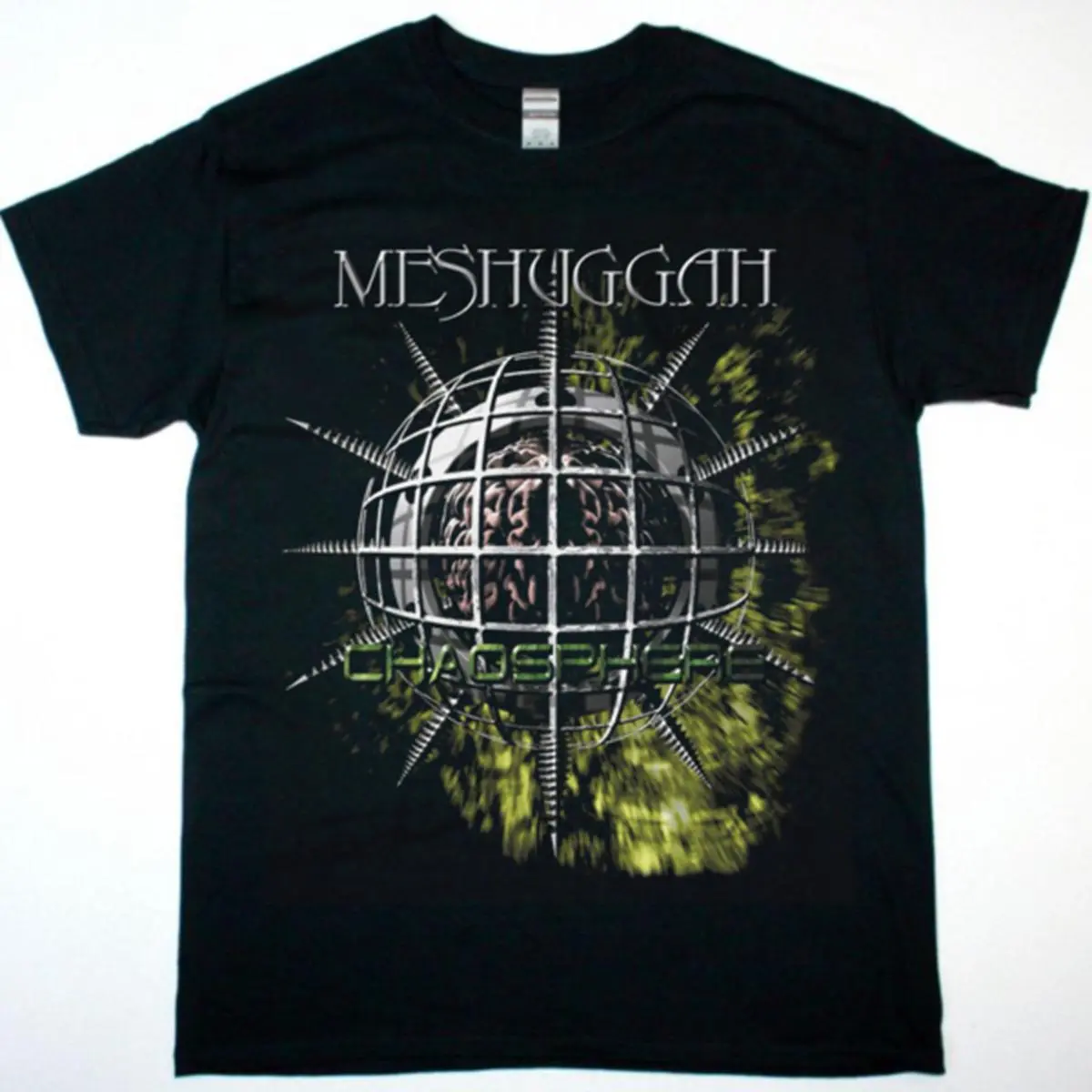 Meshuggah Chaosphere T-Shirt Cotton Fabric Menswear Men's Top Unisex
