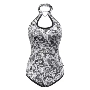 Littleforbig Cotton Romper UwU Collared Onesie Bodysuit