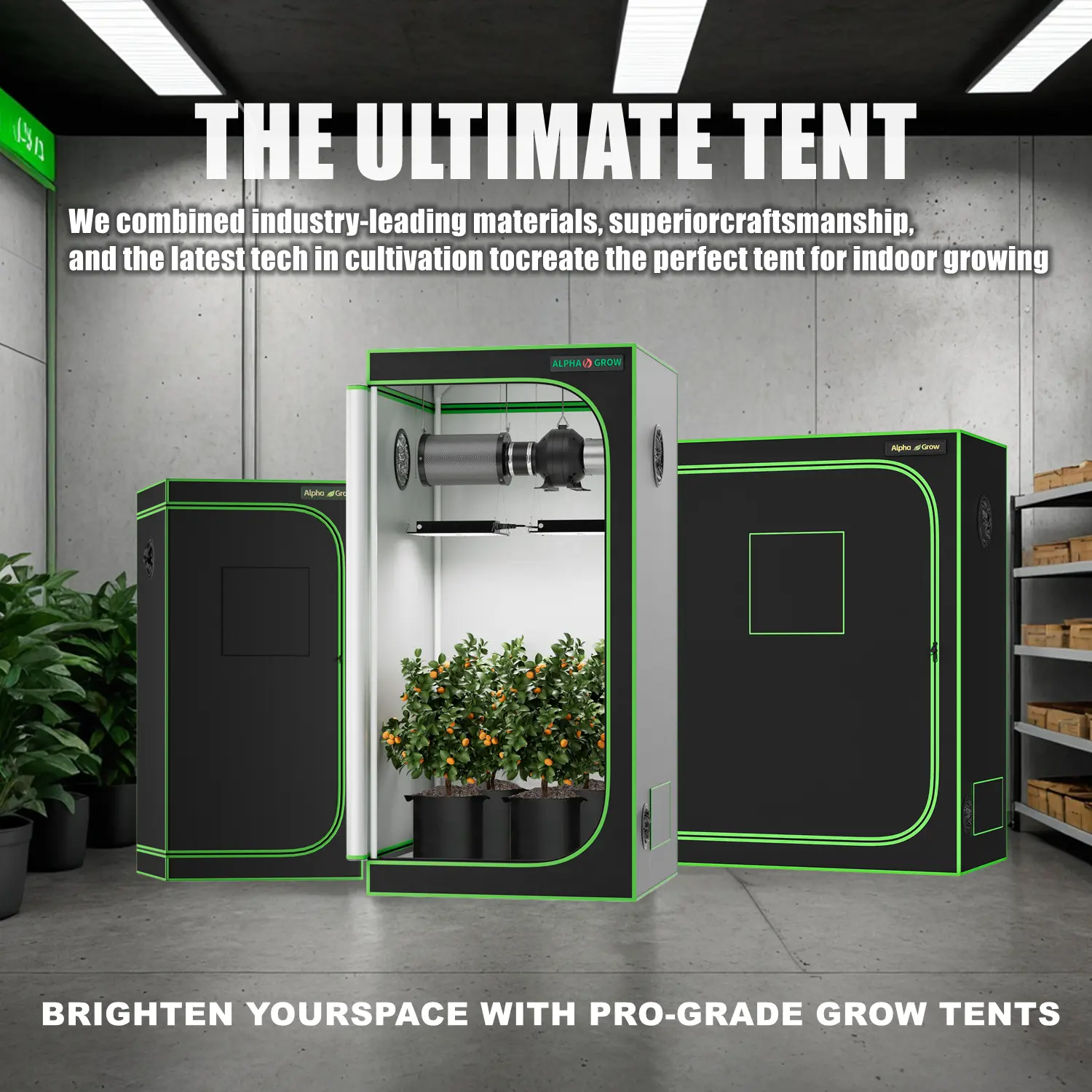 ALPHAGROW Grow Tent,34