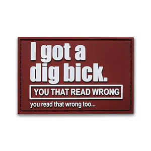 'You Read That Wrong' PVC Patch - Tactical Military Gear Accessory, Backpack Cap Vest Morale Patch