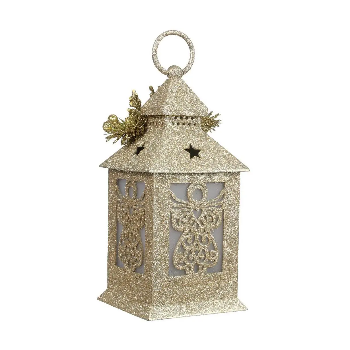 Young's Christmas plastic lantern w/light Young's Christmas plastic lantern w/light