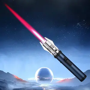 Lightsaber Butane Torch, Adjustable Flame, Windproof, Fire Torch, Campfire, BBQ, Butane not Included