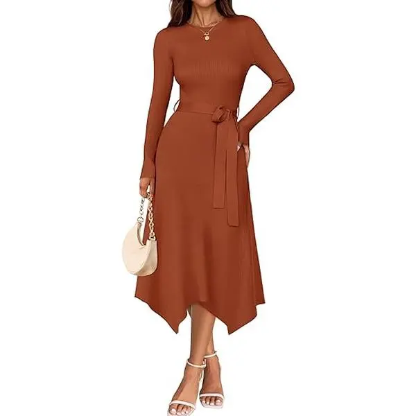 midi sweater dresses - TikTok Shop