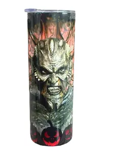 Kreepers Horror - 20oz oz 20 oz. 20oz. - Skinny Straight Sublimation Tumbler - Amy's Tumbler Junkies - Your Favorite Tumbler Shop!