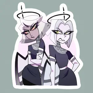 Helluva Boss Dark Aesthetic Art Vinyl Sticker