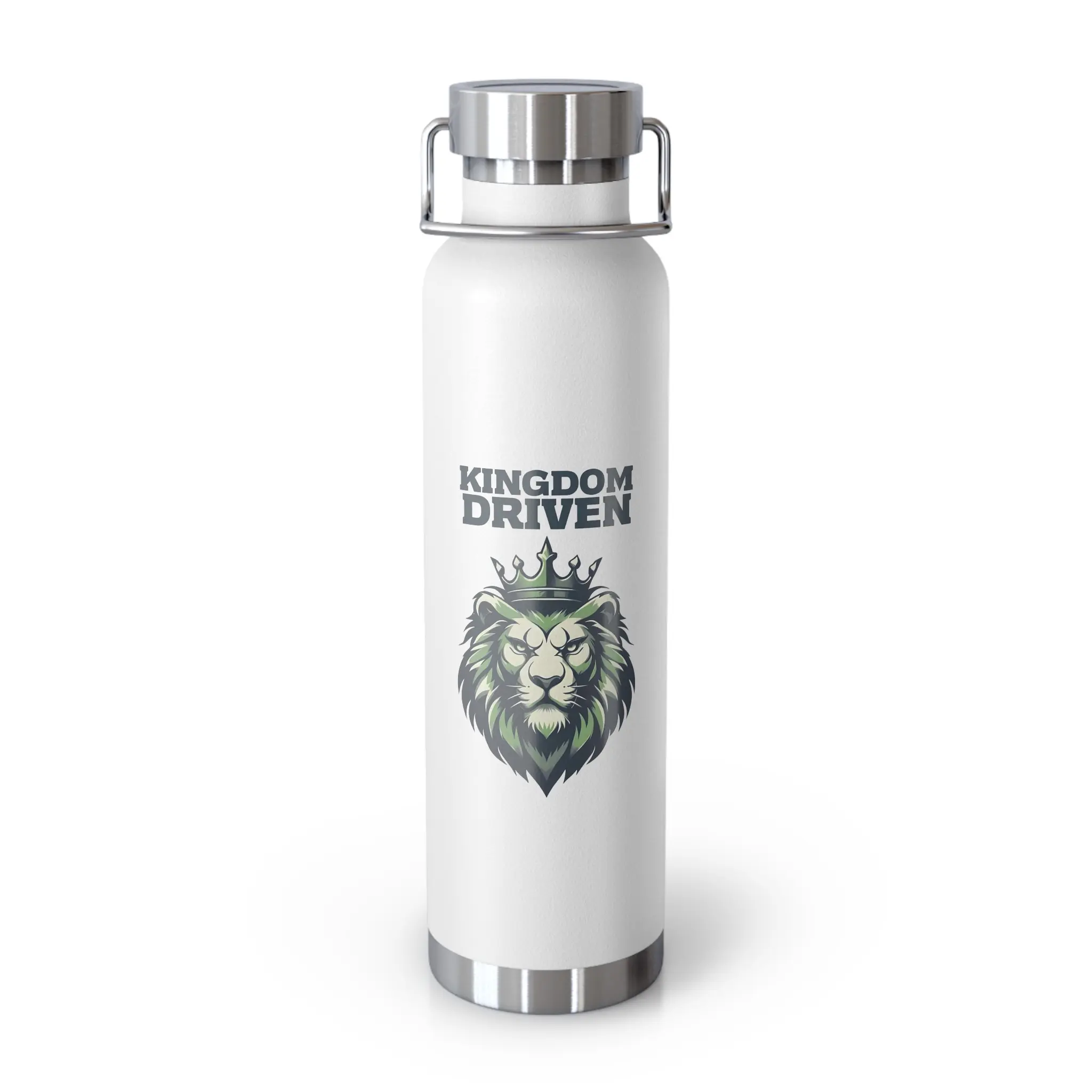 Kingdom Driven Insulated Water Bottle - Copper Vacuum 22oz Drinkware Flasks