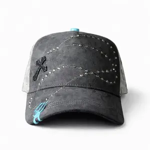 Cap “Exodo 14-14”,Gray/blue,Jey Ceh, with special box.