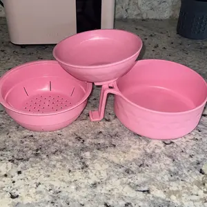 6PC/Set Microwave Ramen Bowl Set, Ramen Noodle Cooker with Lid & Handle,Perfect for Home, Office, Dorm, or College Tableware