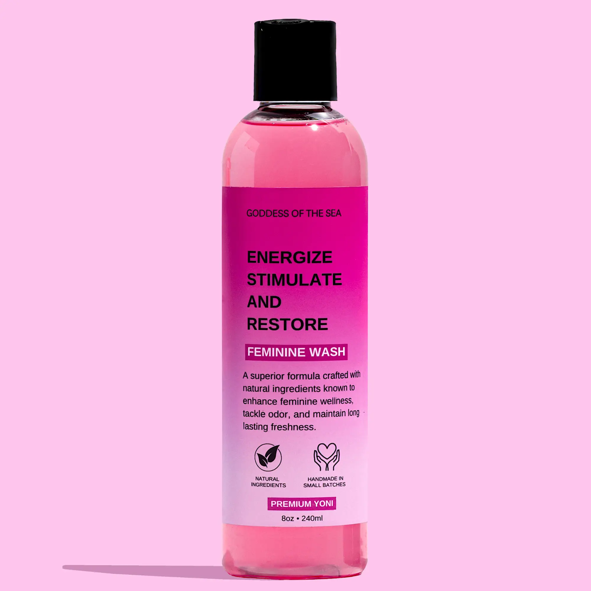 Premium Yoni Feminine Wash - | Maximum Odor Protection, pH Balance & Freshness |