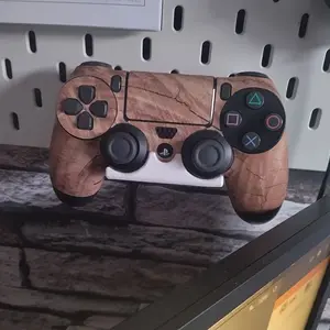 1 pc for PS4 Controller Stand - Acrylic Wall Mount Holder for Gamepad, Universal Storage Display Rack for Bedroom, Living Room, Study & Home Bar - Organizer for PlayStation 4 Controllers, Console Accessory (1 Pack)