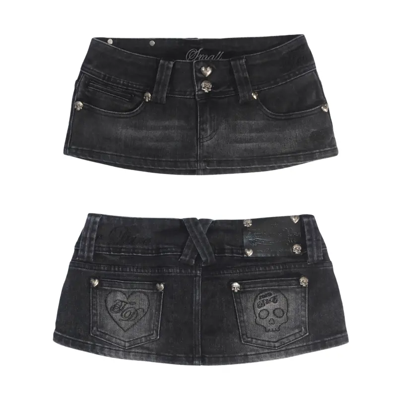 Signature Low-Rise Micro Skort - Classic Black