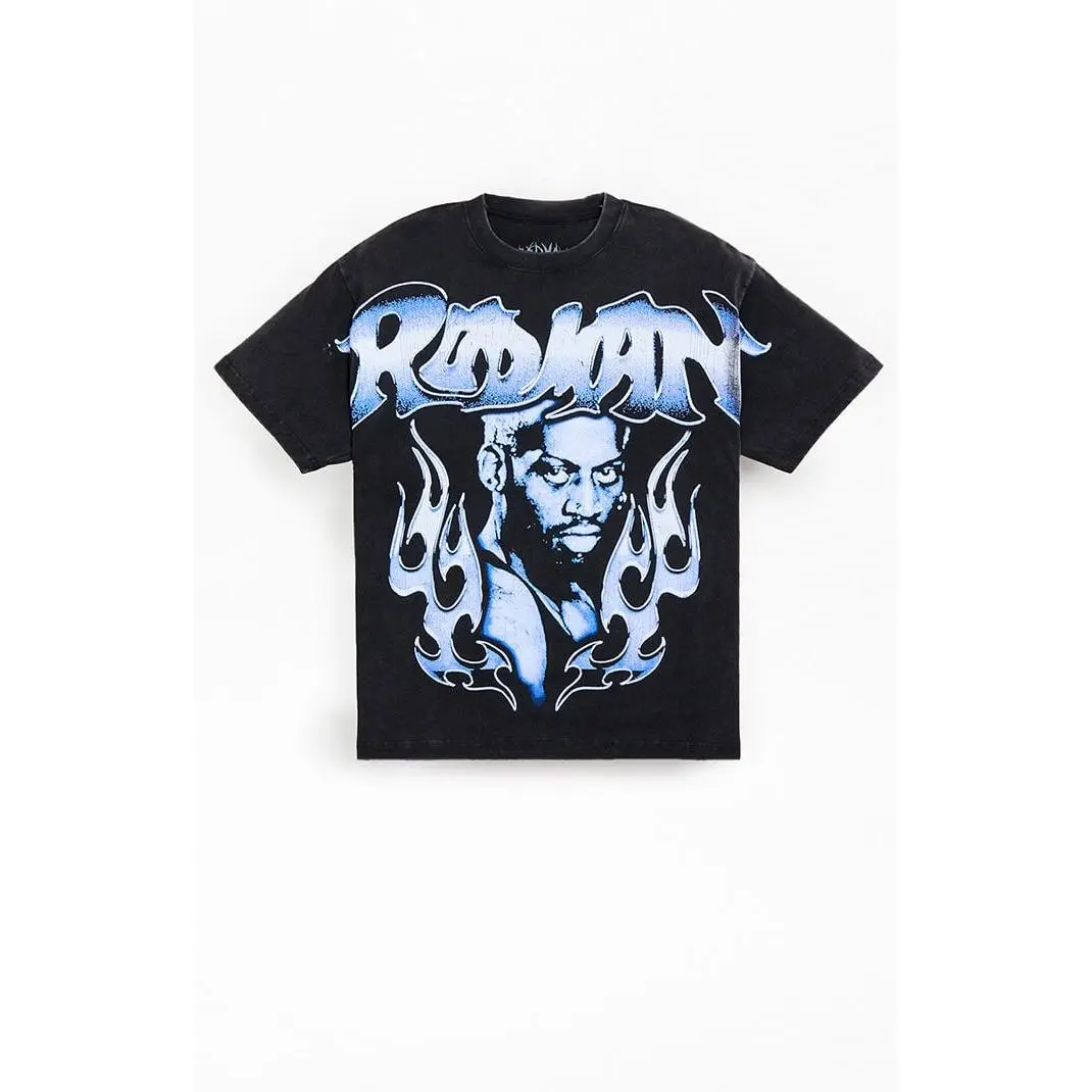 RODMAN BRAND Men's Cool Fire T-Shirt - Multicolor