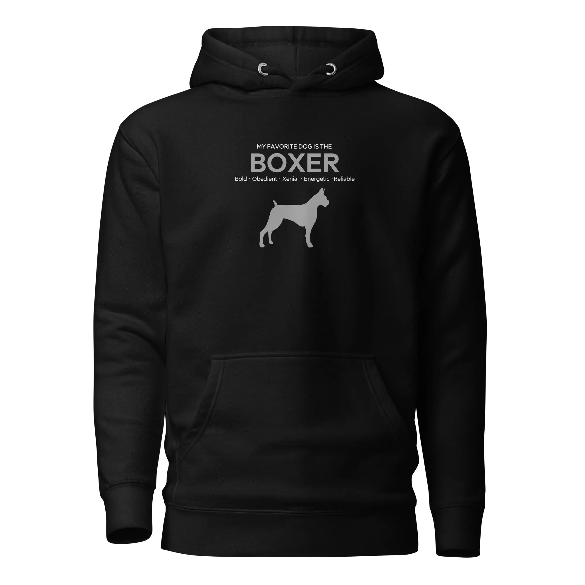 Boxer: Unisex Hoodie