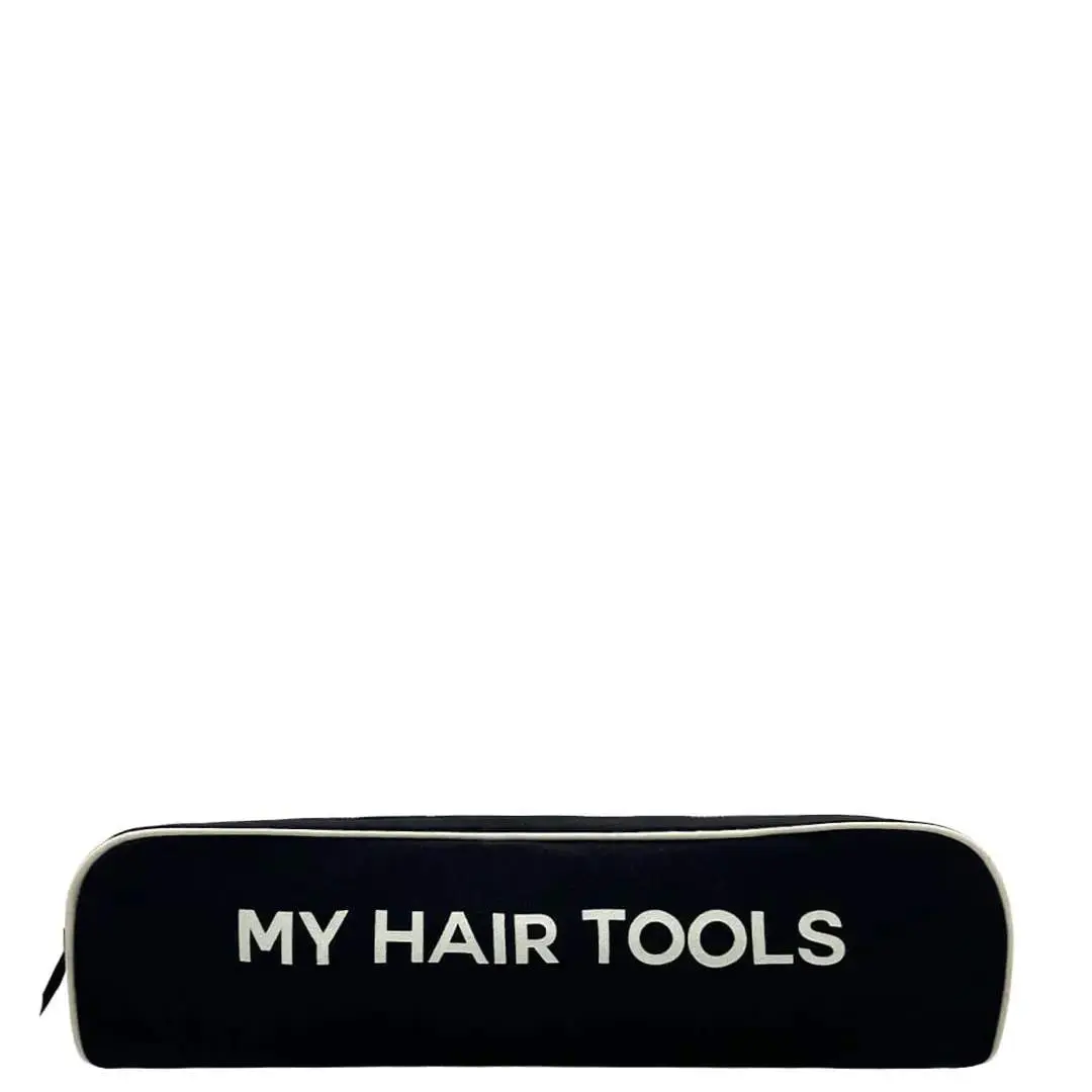 Roomy Hair Wrap Tools Travel Case – Black