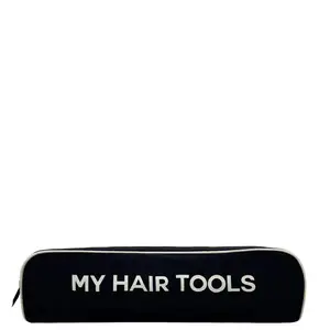 Roomy Hair Wrap Tools Travel Case – Black