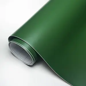 Premium Matte Army Green Car Vinyl Wrap Film With Air Release Self Adhesive DIY Sticker Decal For Bicycle Console Computer Phone Easy