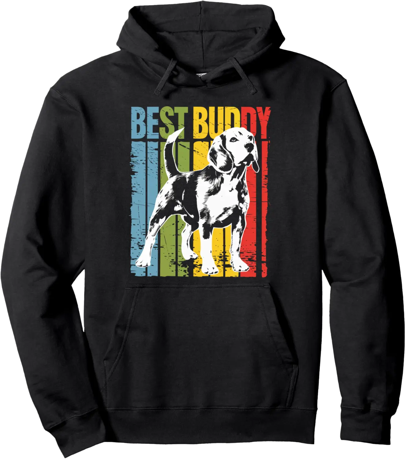 Best Buddy Beagle Dog Pet Companion Animal Pullover Hoodie - Latellestcha Shop 72B0DGGP5RYK