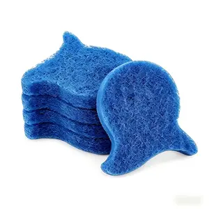 Pet Hair Remover for Laundry, Reusable Dog & Cat Fur Catcher, Effectively Removes Fur, Lint & Dander from Clothes & Bedding, Washer & Dryer Compatible (Blue)