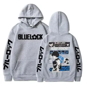2025 Anime Blue Lock Isagi Yoichi Printed Hooded Men Women Hot Manga Printed Hoodies Streetwear Harajuku