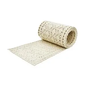 Table Runner Macrame for Wedding in Boho Style Beige Cream Table Runner Vintage Crochet Rustic 15X300Cm