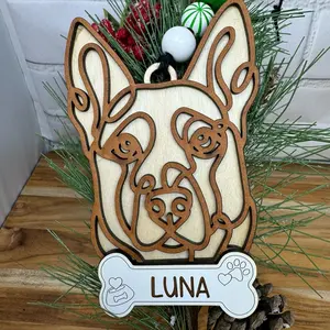 Personalized dog ornaments