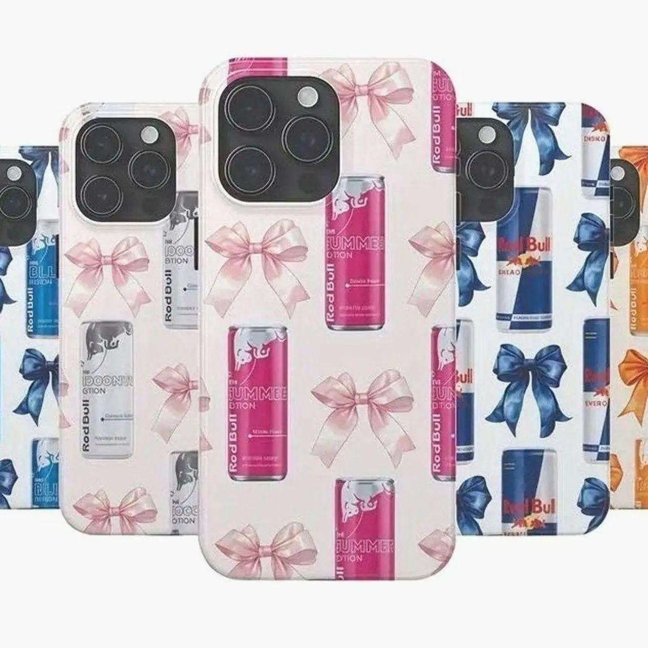 5 Design Redbull Phone Case, Redbull Energy Drink Tough Phone Case, For iPhone & Samsung, Accessories Protection Durable Shockproof fashionable mobile