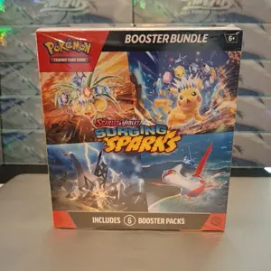 Pokemon trading card game booster bundle, scarlet and violet surging sparks