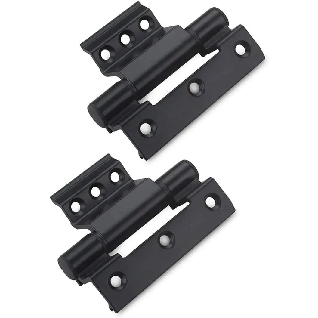 2 PCS Door Hinges Aluminum Alloy Window Hinge, Cament Door and Window Hinge