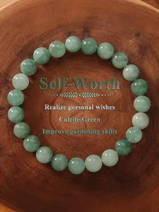 Natural Crystal Bracelet, Enhance Personal Value & Achieve Wishes, Spiritual Healing Jewelry for Gardening Skills Improvement, High Quality Bracelet