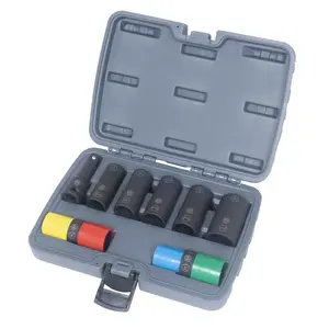 Lisle LIS13430 Flip Socket Set - 8 Piece