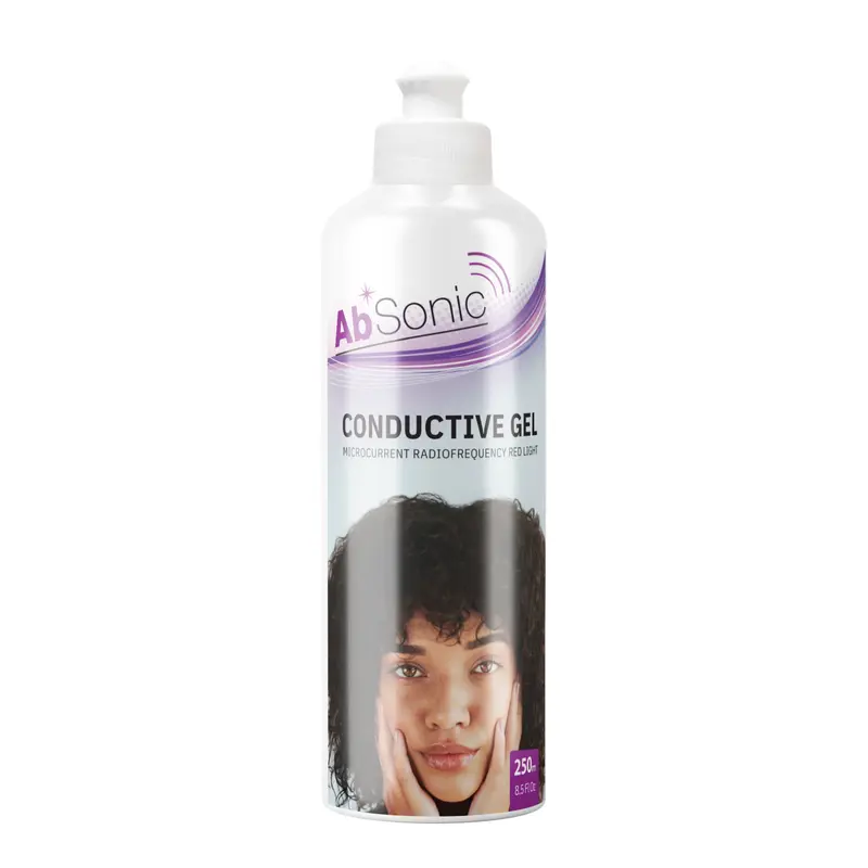 Absonic Conductive Gel for Facial Devices: Microcurrent, Radiofrequency, NuFace, NuDerma, Red Light Wands - 8.5 oz - 1-Pack