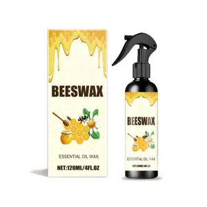Furniture Beeswax Spray Wood Polish and Conditioner Wood Floor Care Wax Scratch Repair Wood Restorer Waterproof Protective Coating Anti Cracking Shine Enhancer for Furniture Cabinets Tables Hardwood Floors