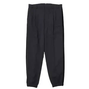 Pre-owned PRADA Wool Small Leather Goods Virgin Jogger Pants