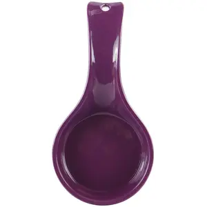 Reston Lloyd Calypso Basics Single Melamine Spoon Rest - Plum