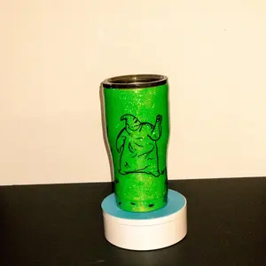 Oogie Boogie Glow Tumbler - Perfect for Your Drinks - Bottle, Drinkware Classic Flasks Stainless Steel Coffee Portable Mug Bottled Water Bottles Beverage