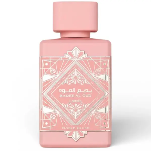 Lattafa Bade'e Al Oud Noble Blush for Unisex Eau de parfum Spray, 3.4 Ounce / 100 Ml