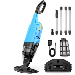 Efurden Pool Vacuum for Above Ground Pool, Cordless Handheld Rechargeable Pool Cleaner with Running Time Up to 60 Minutes for Sand and Debris, Ideal for In-Ground Pools, Spas, and Hot Tubs