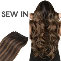 #2/6/2 Dark Brown Balayage