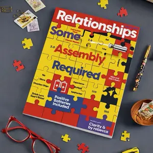 Relationships: Some Assembly Required 2.0. Positive Batteries Included - Written with Clarity & by Rebecca. An Interactive Guide for Enhanced Connection
